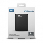 Prenosni trdi disk WD Elements 1 TB  (WDBUZG0010BBK-WESN)